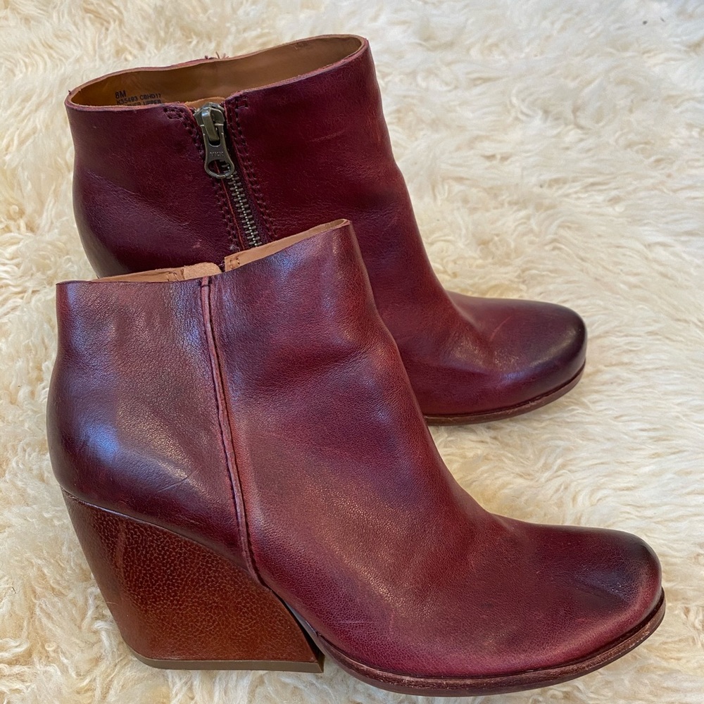 Born wedge booties
